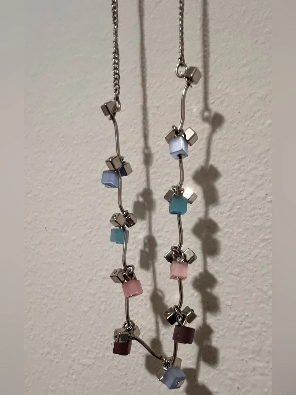 Lia Sophia  CHATTERBOX  Colorful Cubes Necklace